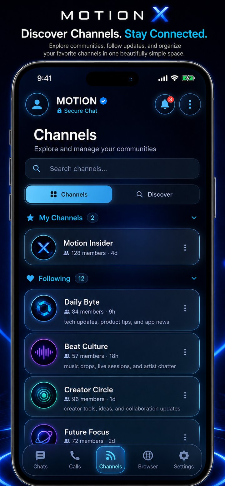 Motion X — screen 8
